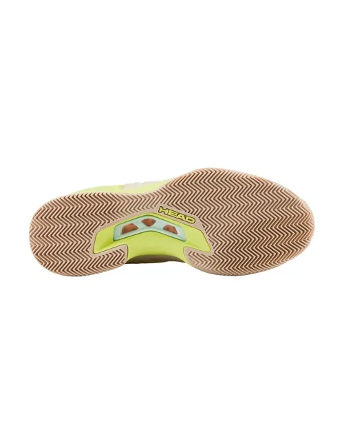 Head Sprint Pro 3.5 Clay Beige Amarillo Mujer | Ofertas de pádel